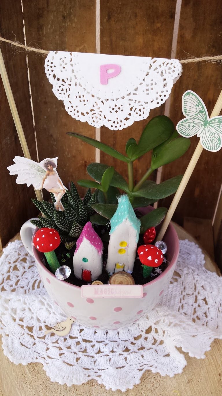 Read more about the article DIY – Teacup Fairy Garden